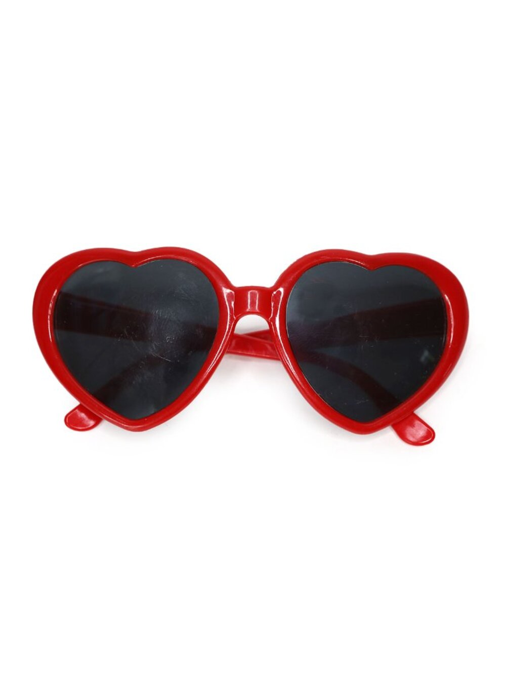 Red Heart Sunglasses Vintage Retro Y2K Lolita Festival Costume Eyewear